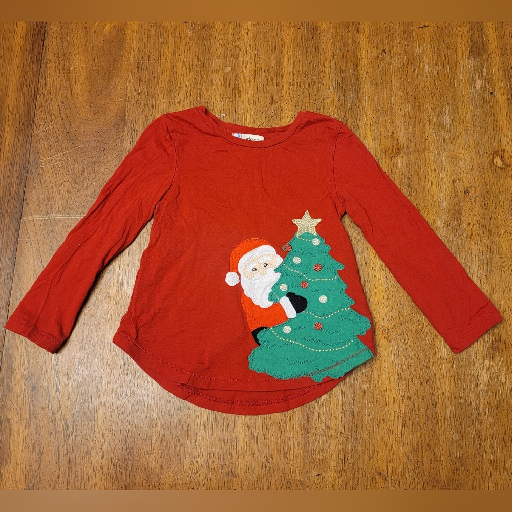 Adventure Wear Santa Long Sleeve T-shirt - Size 4T